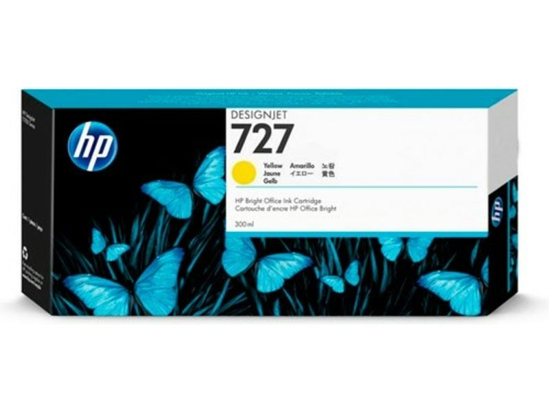 HP 727 (F9J78A) Inktcartridge Geel Extra hoge capaciteit