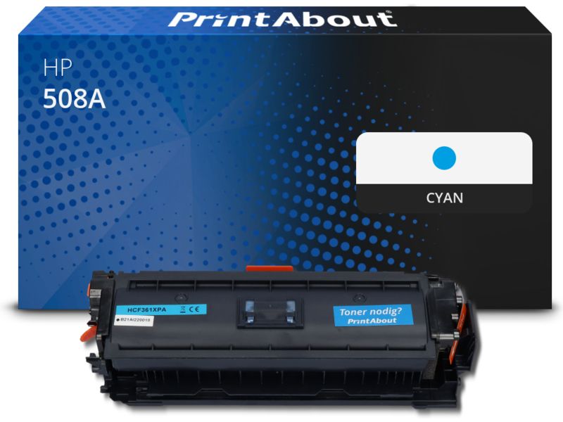 Toner compatible HP 508A (CF361A) - Cyan