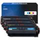 Toner compatible HP 508A (CF360A) - 4 couleurs - Multipack