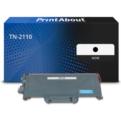 Toner compatible Brother TN-2110 - Noir