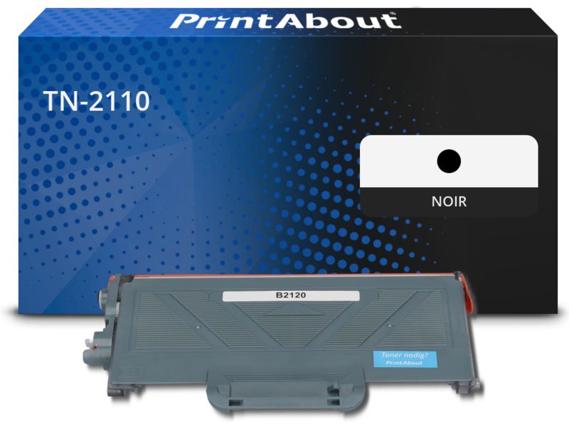 Toner compatible Brother TN-2110 - Noir