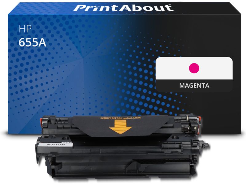 Toner compatible HP 655A (CF453A) - Magenta