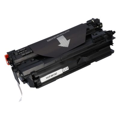 Toner compatible HP 656X (CF461X) - Cyan - Grande capacité