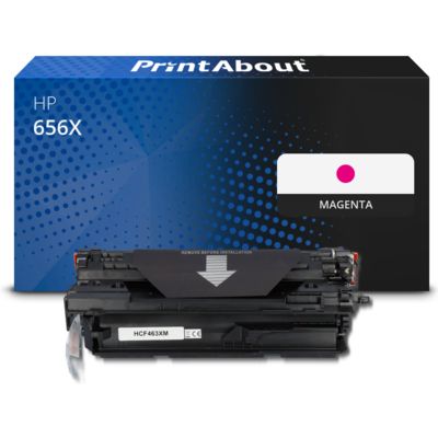 Toner compatible HP 656X (CF463X) - Magenta - Grande capacité