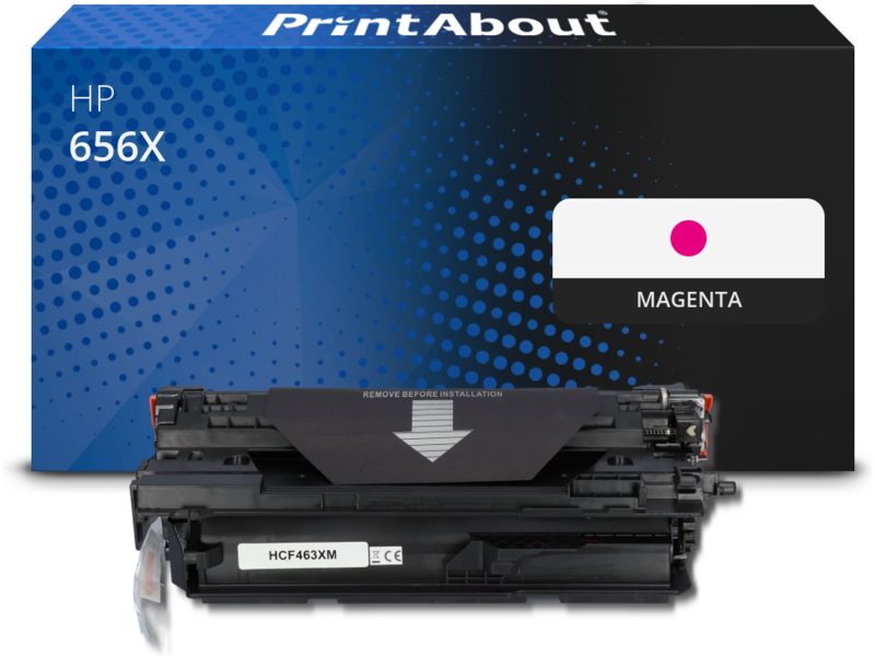 Toner compatible HP 656X (CF463X) - Magenta - Grande capacité