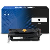 Toner compatible HP 657X (CF470X) - Noir - Grande capacité