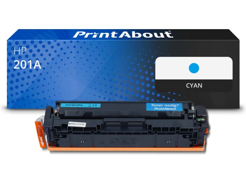 Toner compatible HP 201A (CF401A) - Cyan