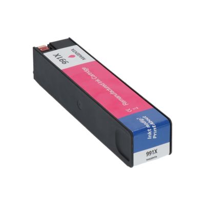 Cartouche compatible HP 991X (M0J94AE) - Magenta - Grande capacité