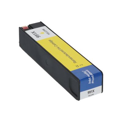 Cartouche compatible HP 991X (M0J98AE) - Jaune - Grande capacité