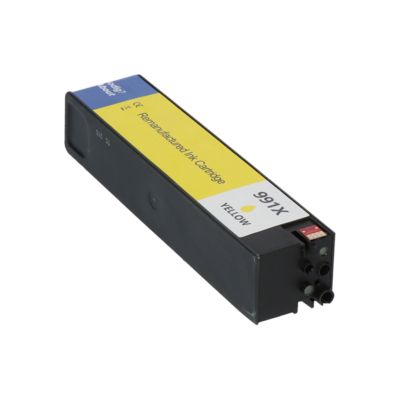 Cartouche compatible HP 991X (M0J98AE) - Jaune - Grande capacité