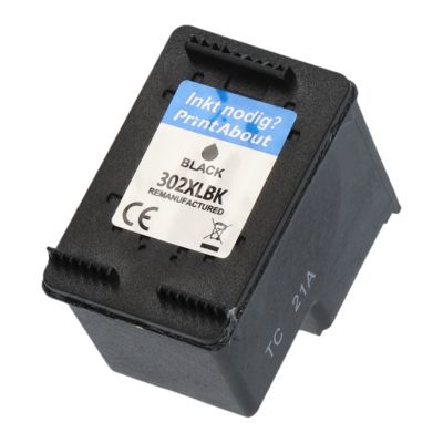 Cartouche compatible HP 302 (F6U66AE) - Noir