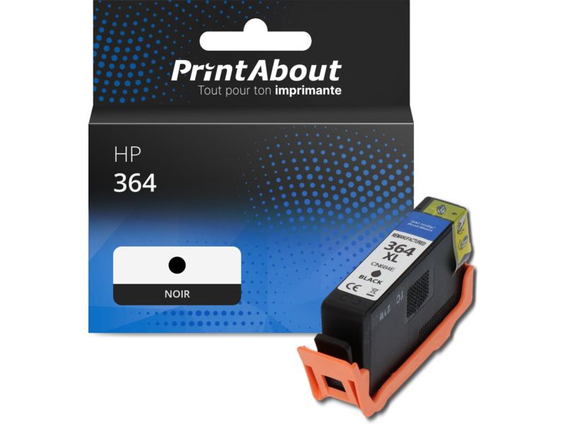 Cartouche compatible HP 364 (CB316EE) - Noir