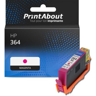 Cartouche compatible HP 364 (CB319EE) - Magenta