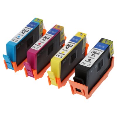 Cartouche compatible HP 364 (N9J73AE) - 4 couleurs - Multipack