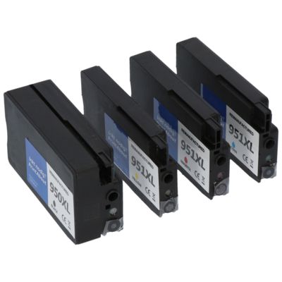 Cartouche compatible HP 950/951 (6ZC65AE) - 4 couleurs - Multipack
