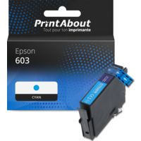 Cartouche compatible Epson 603 (EC13T03U2401) - Cyan
