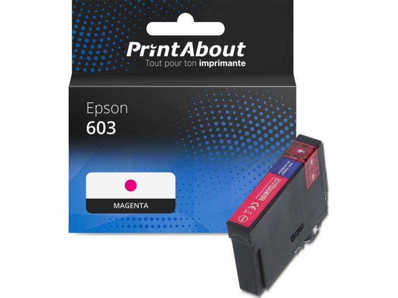 Cartouche compatible Epson 603 (C13T03U34010) - Magenta