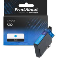 Cartouche compatible Epson 502 (C13T02V24010) - Cyan