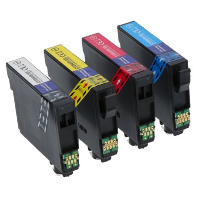 Cartouche compatible Epson 502 (C13T02V64010) - 4 couleurs - Multipack