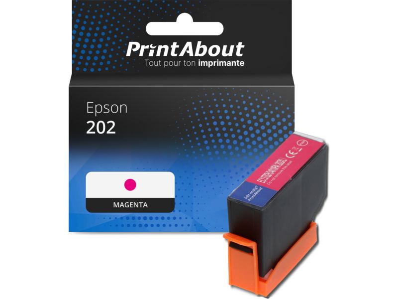 Cartouche compatible Epson 202 (C13T02F34010) - Magenta