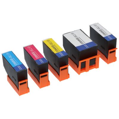 Cartouche compatible Epson 202 (C13T02E74010) - 5 couleurs - Multipack