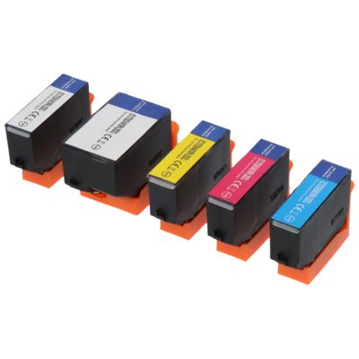 Cartouche compatible Epson 202 (C13T02E74010) - 5 couleurs - Multipack