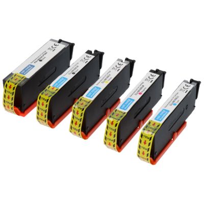 Cartouche compatible Canon PGI-580/CLI-581 BK/CMYK - 5 couleurs - Multipack