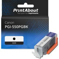 Cartouche compatible Canon PGI-550PGBK - Noir
