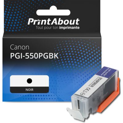 Cartouche compatible Canon PGI-550PGBK - Noir