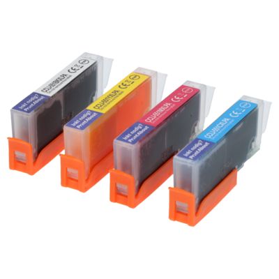 Cartouche compatible Canon CLI-551 C/M/Y/BK - 4 couleurs - Multipack