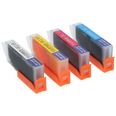Cartouche compatible Canon CLI-551 C/M/Y/BK - 4 couleurs - Multipack