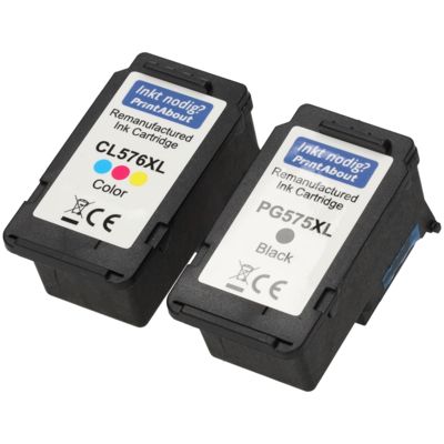 Cartouche compatible Canon PG-545 / CL-546 - Noir + 3 couleurs - Multipack