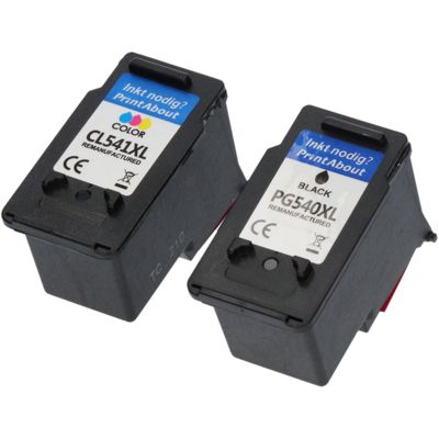 Cartouche compatible Canon PG-540 / CL-541 - Noir + 3 couleurs - Multipack