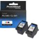 Cartouche compatible Canon PG-540 / CL-541 - Noir + 3 couleurs - Multipack