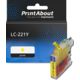 Cartouche compatible Brother LC-221Y - Jaune