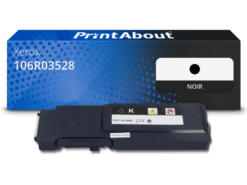 Toner compatible Xerox 106R03528 - Noir