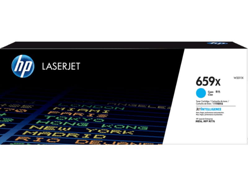 HP 659x (W2011X) Toner Cyaan Hoge capaciteit
