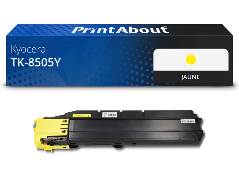 Toner compatible Kyocera TK-8505Y - Jaune