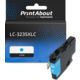 Cartouche compatible Brother LC-3235XLC - Cyan - Grande capacité