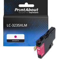 Cartouche compatible Brother LC-3235XLM - Magenta - Grande capacité