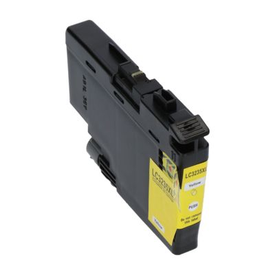 Cartouche compatible Brother LC-3235XLYP - Jaune - Grande capacité