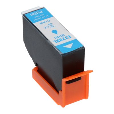 Cartouche compatible Epson 378XL (C13T37924010) - Cyan - Grande capacité