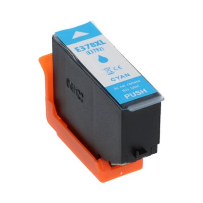 Cartouche compatible Epson 378XL (C13T37924010) - Cyan - Grande capacité