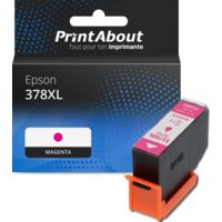 Cartouche compatible Epson 378XL (C13T37934010) - Magenta - Grande capacité