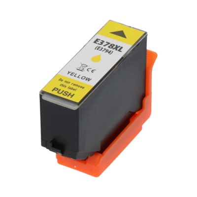 Cartouche compatible Epson 378XL (C13T37944010) - Jaune - Grande capacité