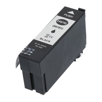Cartouche compatible Epson 407 (C13T07U1400) - Noir