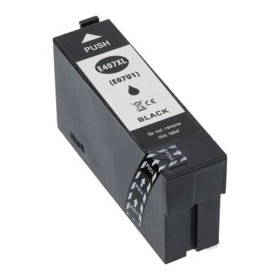 Cartouche compatible Epson 407 (C13T07U1400) - Noir