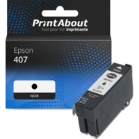 Cartouche compatible Epson 407 (C13T07U1400) - Noir