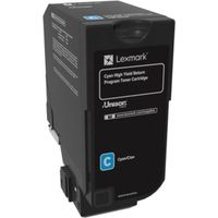 Lexmark 74C2HC0 - Cyan - Toner - Grande capacité