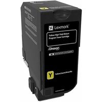 Lexmark 74C2HY0 - Jaune - Toner - Grande capacité